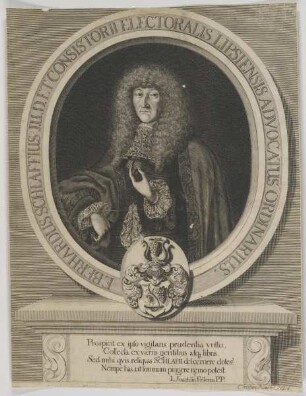 Bildnis des Eberhardus Schlaffius