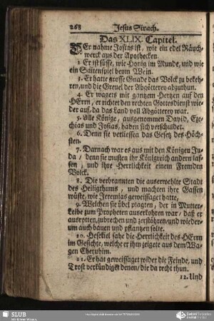 Das XLIX. Capitel