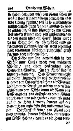 Cap. XXII. Von denen Flöhen.
