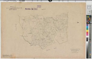 Langenholthausen (Balve), Blintrop (Neuenrade), Umlegung Langenholthausen-Blintrup, Bl.10 Urkarte I Blintrop Flur 5