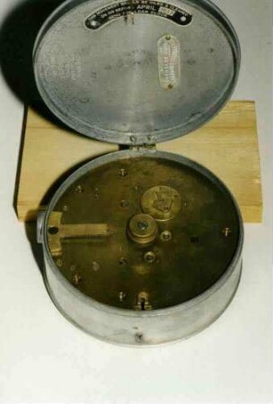 Papierscheibenwächteruhr, tragbar