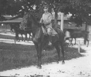 Erster Weltkrieg - "Kriegserinnerungen an Nordfrankreich und die Vogesen". "Leutnant Robert Wennberg"