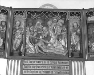 Altar — Mittelteil: Beweinung