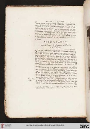 Capo Quarto: Fori di Cesare, di Augusto, di Nerva, e di Trajano