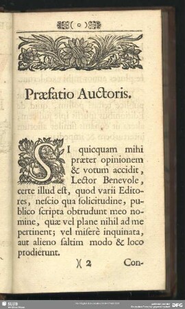 Praefatio Auctoris