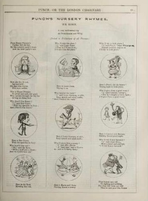 Punch's nursery rhymes