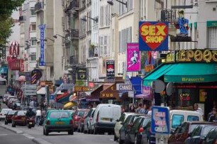 Paris - Pigalle : Bars und Bordelle im Vergnügungsviertel Pigalle, Paris 2006