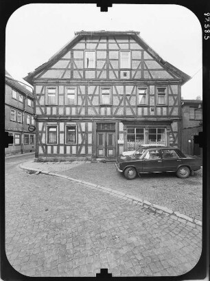 Schmalkalden, Stumpfelsgasse. Wohnhaus. Giebelfront