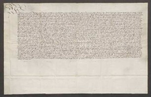 Schuldbrief des Bischofs Ludwig von Speyer gegenüber dem Kloster Nonnenmünster zu Worms über 1000 Gulden zu 4 Prozent.