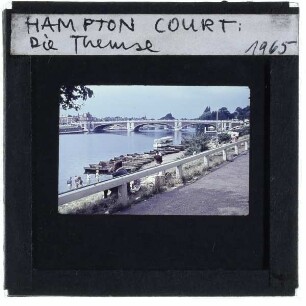 London, Hampton Court : Themse