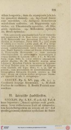 2. Lateinische