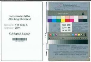 Entnazifizierung Ludger Kohlleppel , geb. 00.00.0000 ()