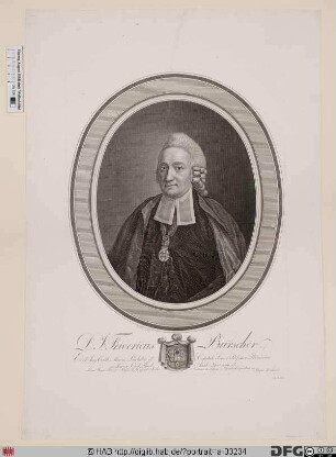 Bildnis Johann Friedrich Burscher