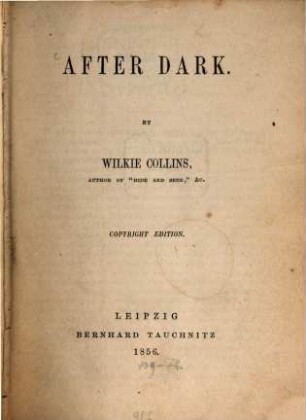 After dark