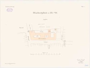 Polizeidienstgebäude, Köln: Lageplan 1:500