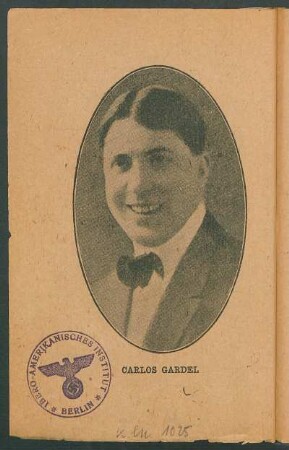 Carlos Gardel [Fotografía]