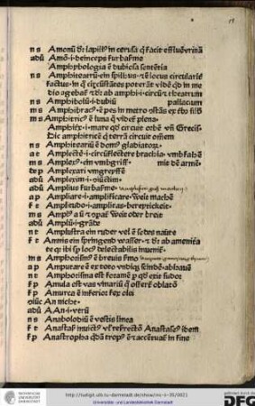Amonum dicitur lapillus in cerusa qui facit effluere urinam.