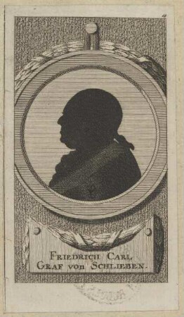 Bildnis des Friedrich Carl von Schlieben