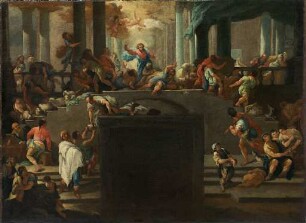 Die Vertreibung der Wechsler aus dem Tempel
