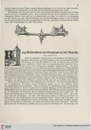 15: Burg Veldenstein bei Neuhaus an der Pegnitz