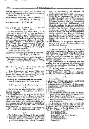 Ordnung der Diplomprüfung für Volkswirte : [Amtlicher Teil]