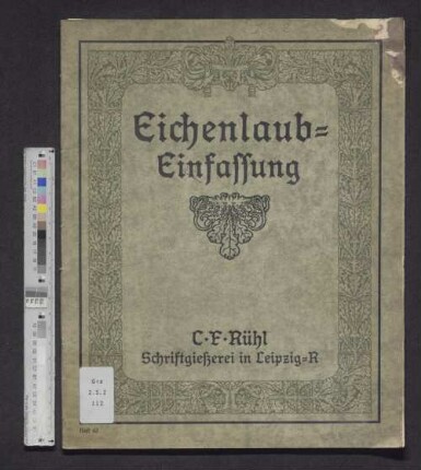 Eichenlaub-Einfassung : Heft 42