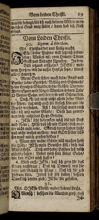Vom Leiden Christi.