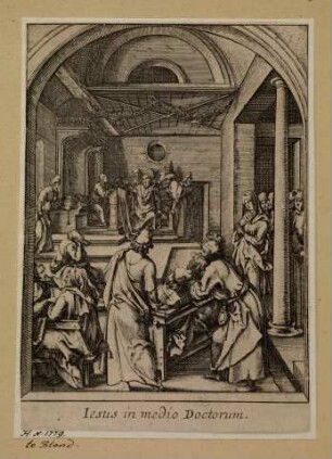 Der zwölfjährige Jesus im Tempel