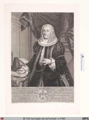 Bildnis Balthasar Sebastian Munker (Muncker)