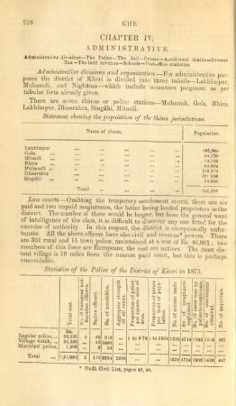 Chapter IV. Administrative