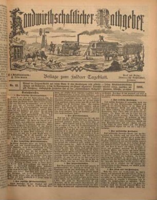 12: Beilage vom Montag, 1. Juni 1903