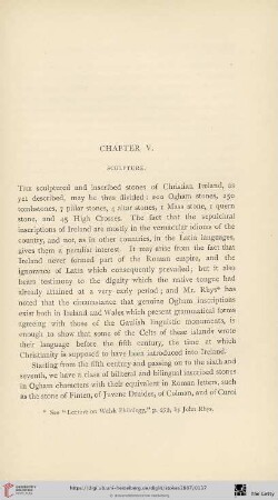 Chapter V: Sculpture