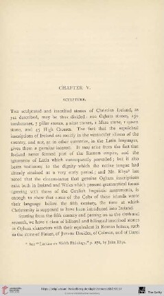 Chapter V: Sculpture