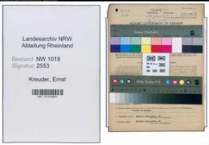 Entnazifizierung Ernst Kreuder , geb. 01.11.1904 (Vertreter)