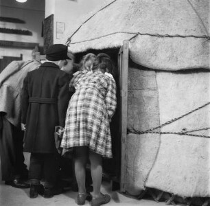 Eine mongolische Jurte - Museum für Völkerkunde Berlin