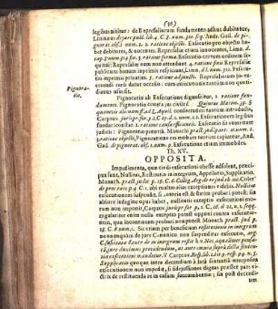 Th. XV. Opposita.