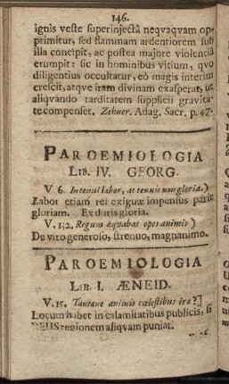 Paroemiologia Lib. I. Aeneid.