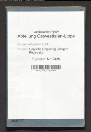 Kranken- und Sterbekasse der Wagenbauer in Lemgo