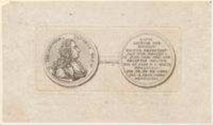 Medaille auf Dr. Christoph Jacob Trew; geb. 1695