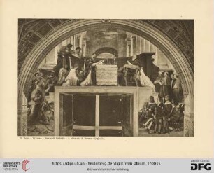 21. Roma. Vaticano. Stanze di Raffaello. Il Miracolo di Bolsena (Raffaello)