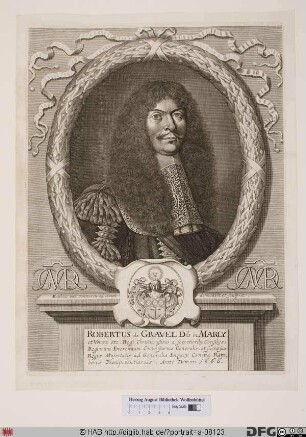 Bildnis Robert de Gravel, sieur de Marly