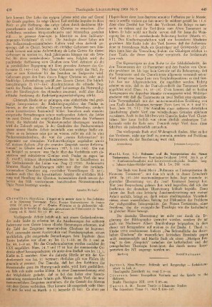 439-440 [Rezension] Chevallier, Max-Alain, L' ésprit et le Messie dans le Bas-Judaïsme et le Nouveau Testament