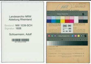 Entnazifizierung Adolf Schluermann , geb. 29.06.1891 (Beamter)