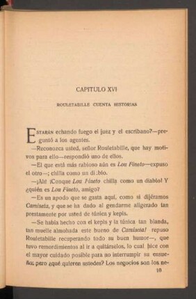 Capítulo XVI - Rouletabille cuenta historias
