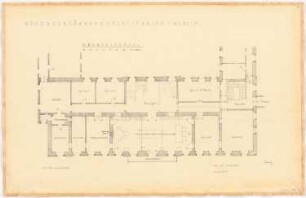 Reichsministerium für Ernährung und Landwirtschaft, Berlin-Mitte Umbau und Erweiterung: Umbau: Grundriss OG 1:100