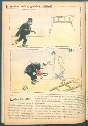A grandes males, grandes remedios - (Historieta por Huertas) - [Cómic]