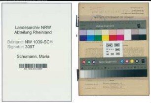 Entnazifizierung Maria Schumann , geb. 13.06.1910 (Angestellte)