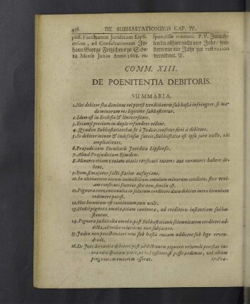 Comm. XIII. - XVII.