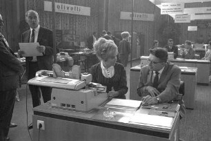 Fachausstellung "Das rationelle Büro" in der Schwarzwaldhalle.