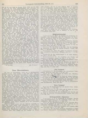 Neue Dissertationen